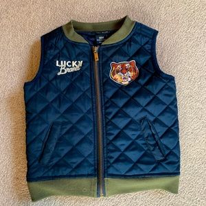 Lucky Brand 18M Boys Quilted Vest